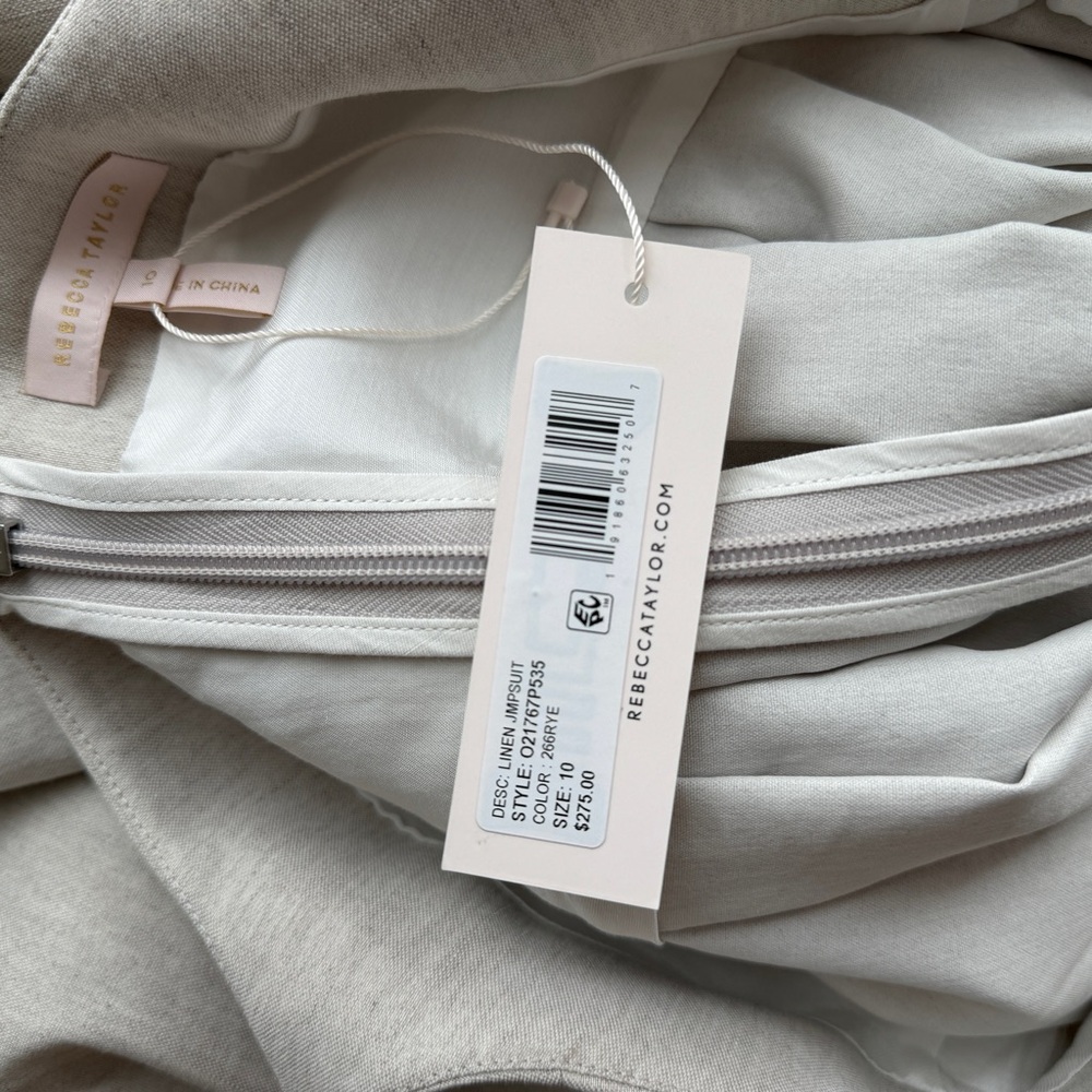 Linen Jumpsuit - Picture 8 of 8